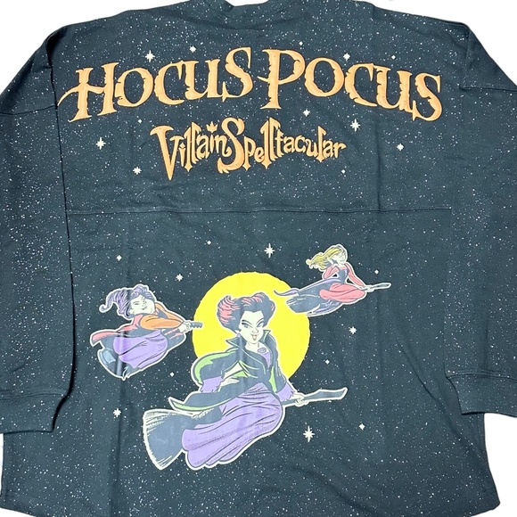 2023 Disney Parks Hocus Pocus Villain Spelltacular Halloween Spirit Jersey L - Picture 2 of 3